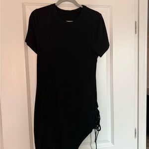 Black Short Sleeve Dress